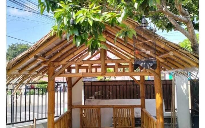 JUAL GAZEBO BAMBU TERMURAH DI BERBAH 088228903974
