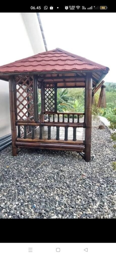 gazebo bambu SB FLASH