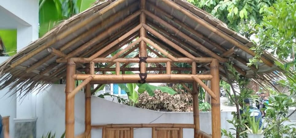 JASA PASANG GAZEBO BAMBU DI GUNUNG KIDUL