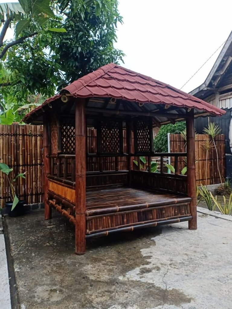 gazebo bambu SB FLASH
