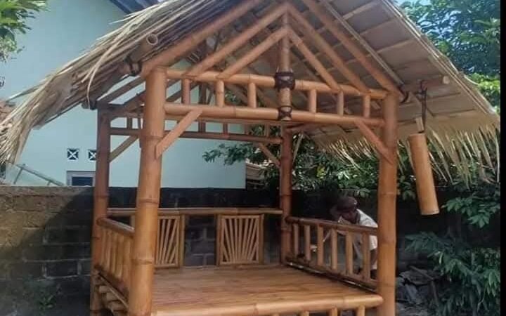 JUAL GAZEBO BAMBU TERMURAH JOGJA