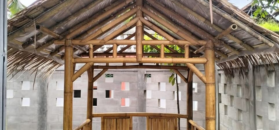JUAL GAZEBO BAMBU MURAH DI JOGJA