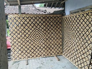 Plafon gedek Bambu Jogja