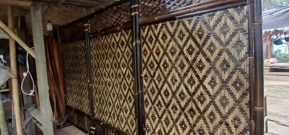 JUAL PENYEKAT RUANGAN BAMBU DI JOGJA