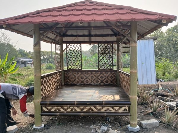 JUAL GAZEBO BAMBU HALAMAN DI JOGJA 2026
